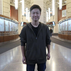 MA student Alex Jung