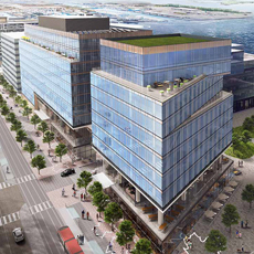 Rendering of the Waterfront Innovation Centre